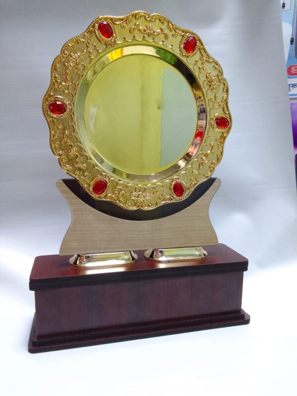 3D Laser Etched Crystal Block